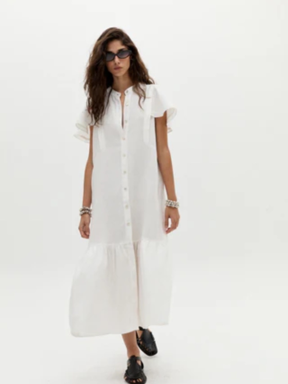Lanhtrophy NTW Willow Linen Dress - Size Small - Picture 2 of 7
